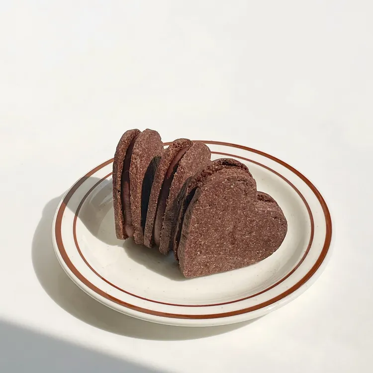 함께 시작하는 비건 베이킹: 유기농 재료로 만드는 초코 샌드 쿠키 🤎